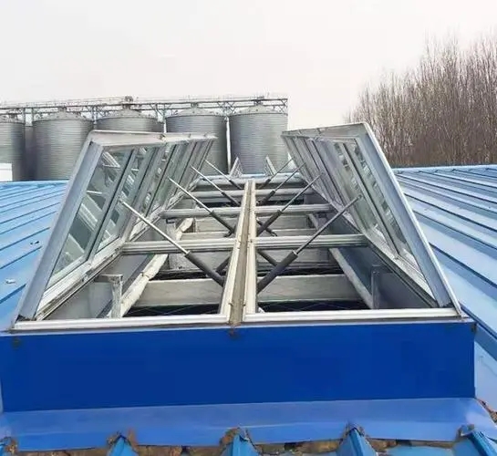亳州市通风天窗圆拱侧开式天窗 - 方案